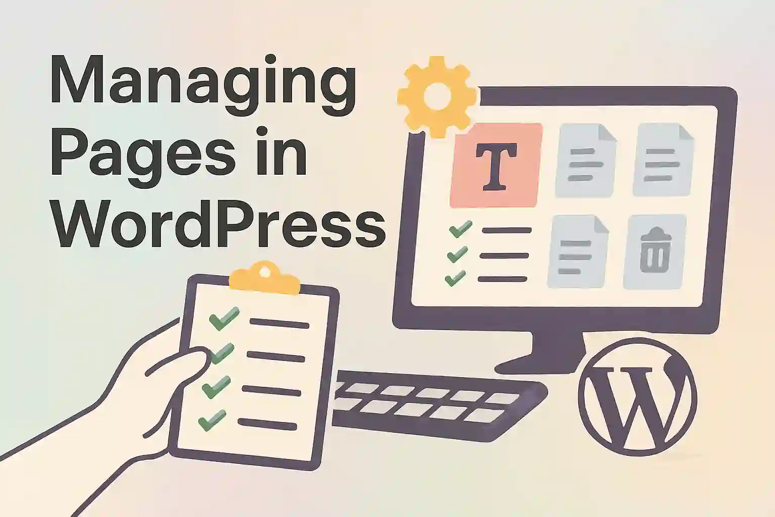 Guide to Creating and Managing Pages in WordPress
