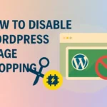 Disable WordPress Image Cropping